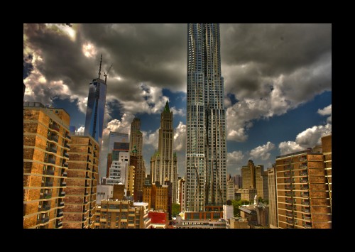 City Towers, HDR Digital Image, © 2014, Chris Pearce